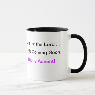Tasse de café d'avènement
