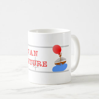 Tasse de café d'aventure