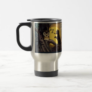 Tasse de café d'avertissement de Halloween de
