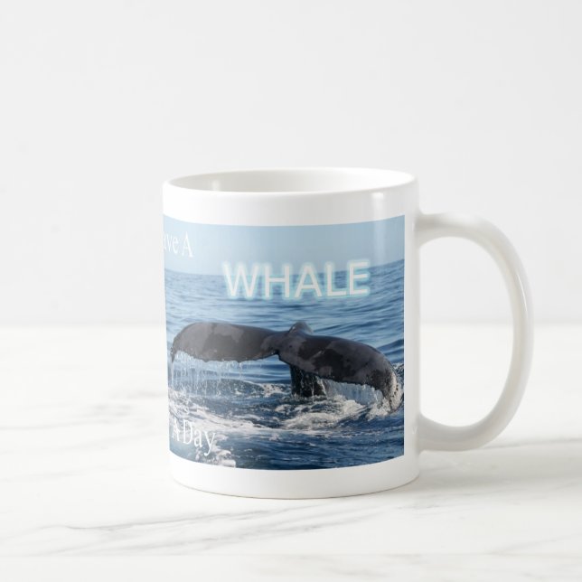 Tasse de café de baleine d'océan (Droite)