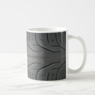 Tasse de café de bande de roulement du pneu des