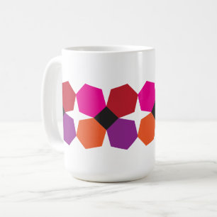 Tasse de café de bannière de fleur de PPE