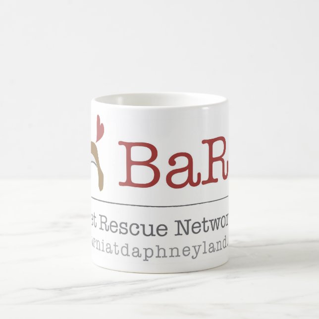 Tasse de café de BaRNI - de Basset Rescue Network (Centre)