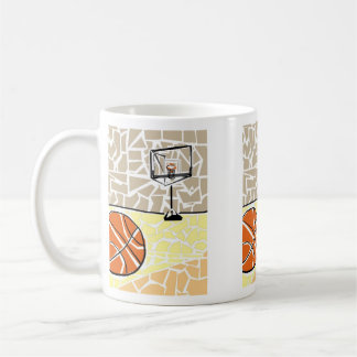 Tasse de café de basket-ball