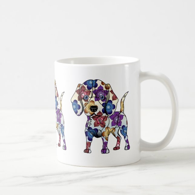 Tasse de café de beagle (Droite)