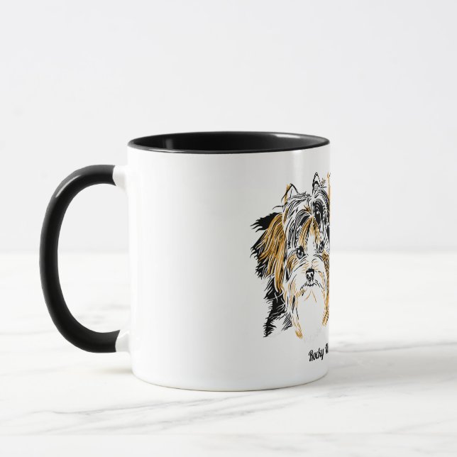 Tasse de café de Biewer Terrier (Gauche)
