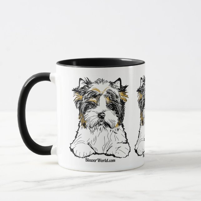 Tasse de café de Biewer Terrier (Gauche)