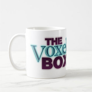 Tasse de café de boîte de Voxel