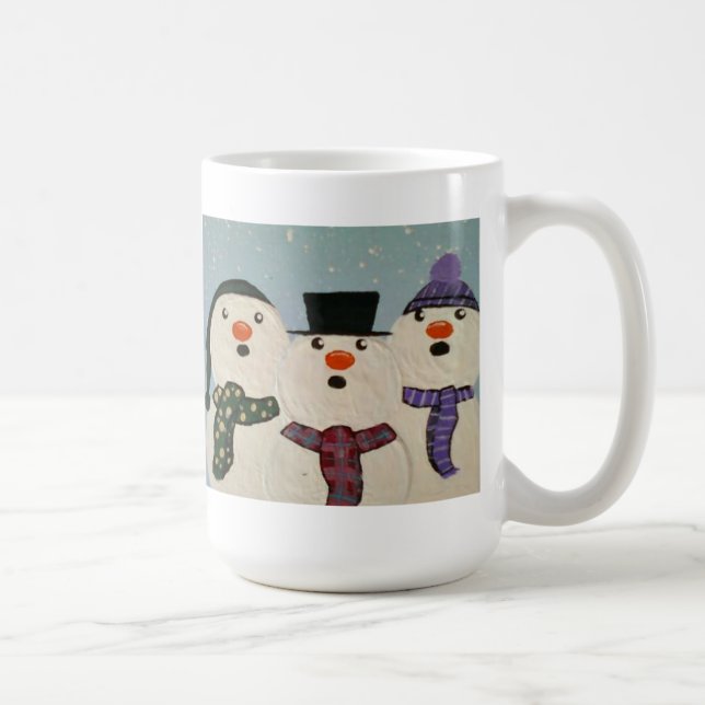 Tasse de café de bonhommes de neige (Droite)
