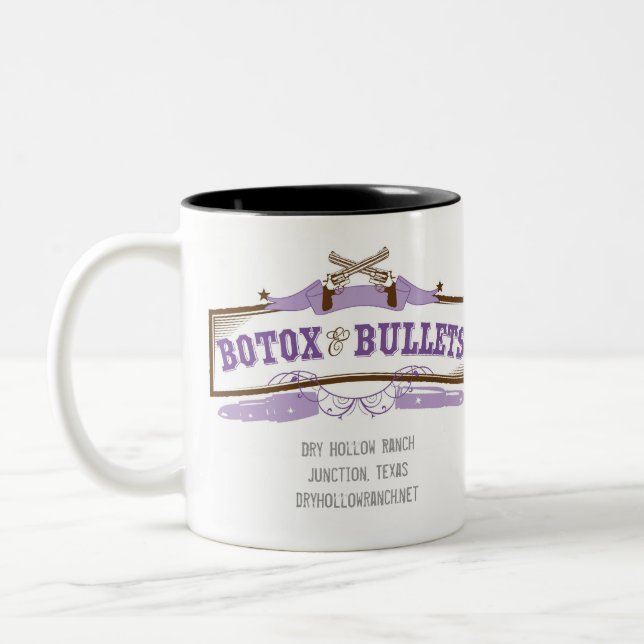 Tasse de café de botox et de balles (Gauche)