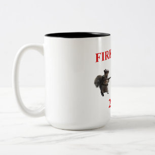 Tasse de café de bouche d'incendie