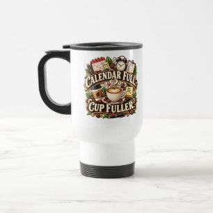 Tasse de café de bureau calendrier complet plus pl