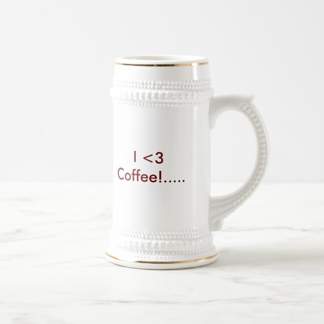 Tasse de café de café d'amour (Droite)