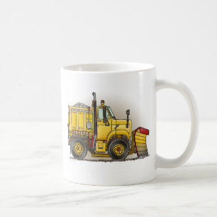 Tasse de café de camion de chasse-neige