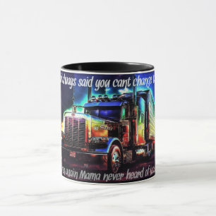 Tasse de café de camionneur