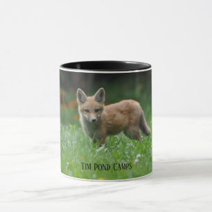Tasse de café de camps de région sauvage d'étan