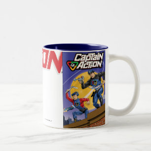 Tasse de café de capitaine Action Retro