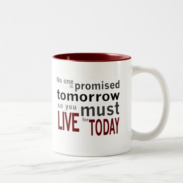 Tasse de café de Carpe Diem (Droit)
