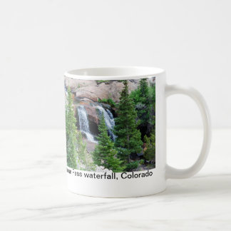 Tasse de café de cascade du Colorado