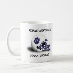 Tasse de café de casque de football de Bearcat de