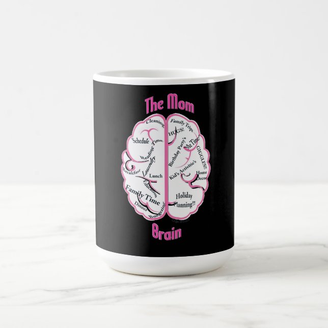 Tasse de café de cerveau de maman (Centre)