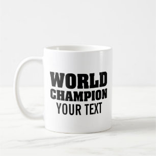 Tasse de café de Champion du Monde
