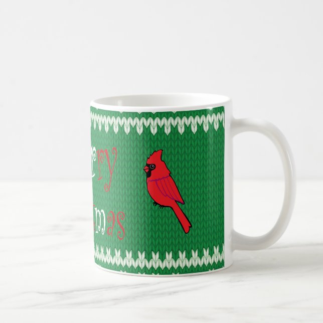 Tasse de café de chandail de Noël avec les (Droite)