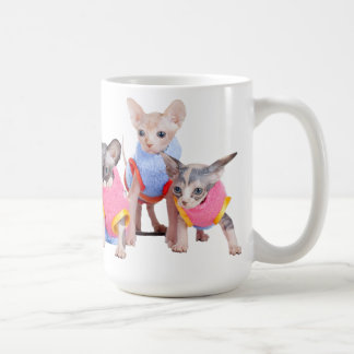 Tasse de café de chatons de Sphynx | GoSphynx.com