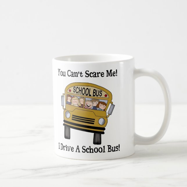 Tasse de café de chauffeur d'autobus scolaire (Droite)