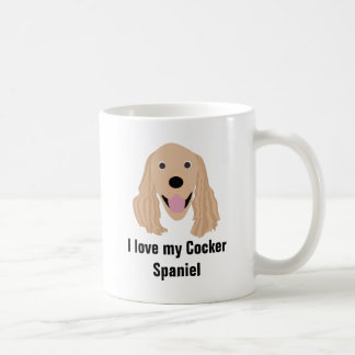 Tasse de café de chien de cocker - tasse de cocker