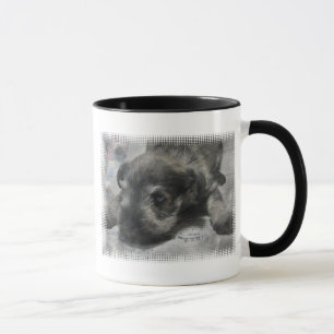 Tasse de café de chiot de Schnauzer