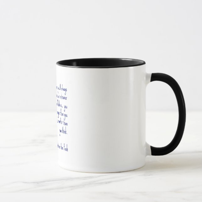 Tasse de café de citation de Winnie the Pooh (Droite)