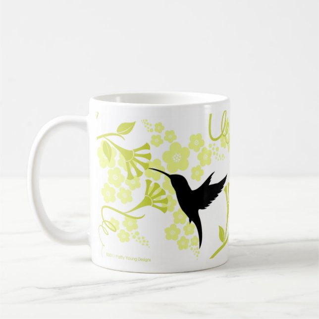 Tasse de café de colibris (Gauche)