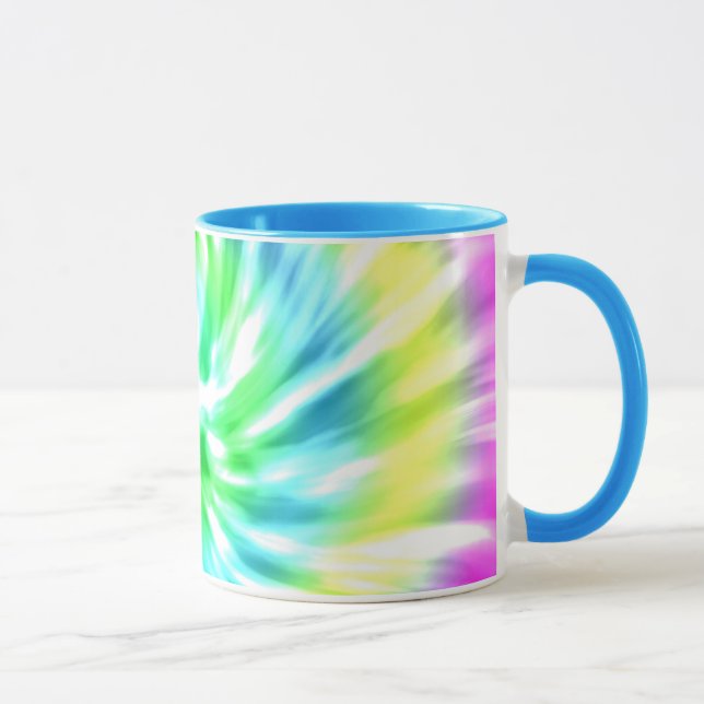 Tasse de café de colorant de cravate (Droite)