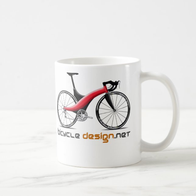 Tasse de café de conception de bicyclette (Droite)