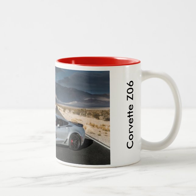Tasse de café de Corvette Z06 (Droit)