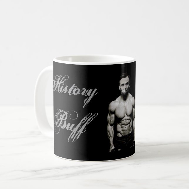 Tasse de café de couleur chamois d'histoire (Devant gauche)