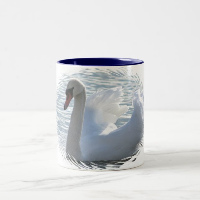 Tasse de café de cygne de trompette (Centre)