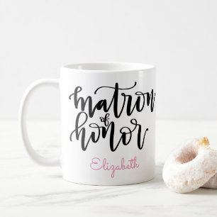 Tasse de café de dame de honneur - personnalisez