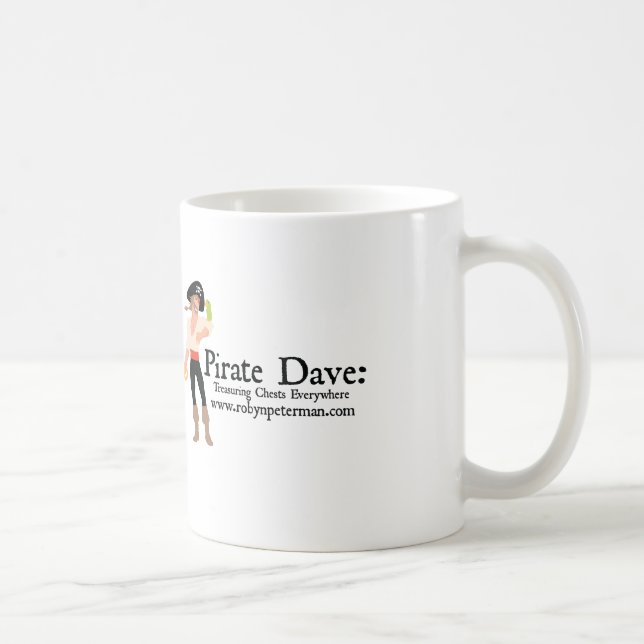 Tasse de café de Dave de pirate (Droite)