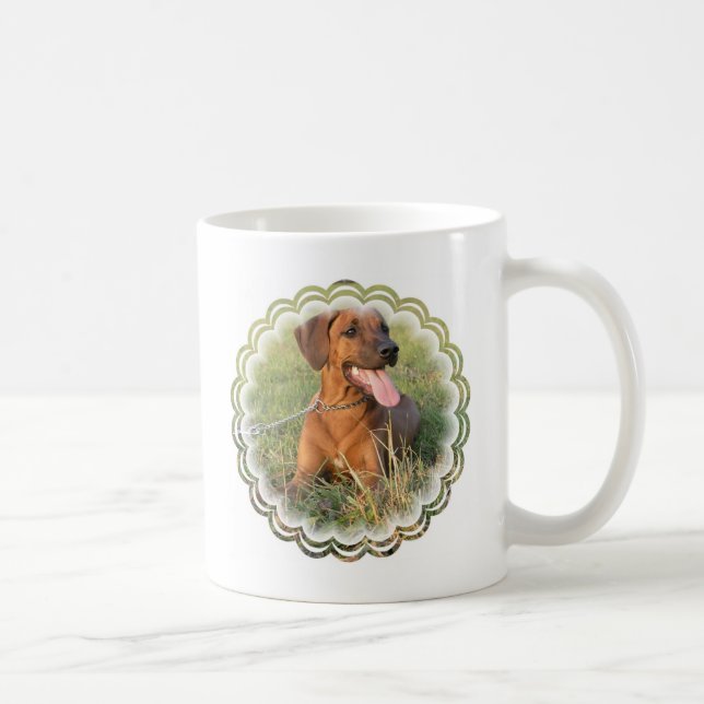Tasse de café de délivrance de Rhodesian Ridgeback (Droite)