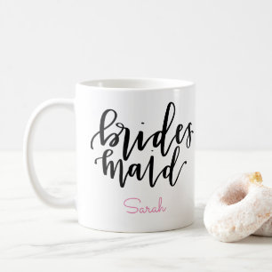 Tasse de café de demoiselle d'honneur -