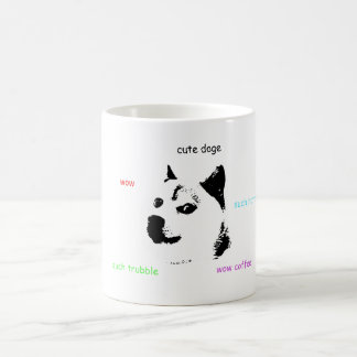 Tasse de café de doge