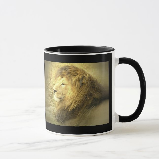 Tasse de café de fierté de lion (Droite)