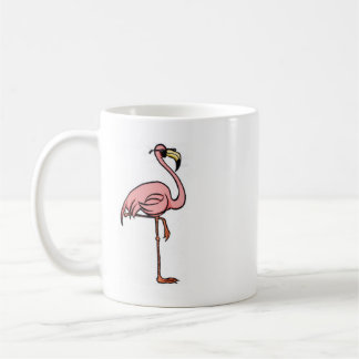 tasse de café de flamant d'amusement