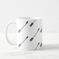 Tasse de café de flèche