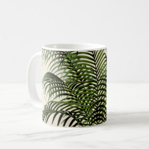 Tasse de café de fronde de paume
