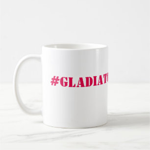 Tasse de café de gladiateur de scandale