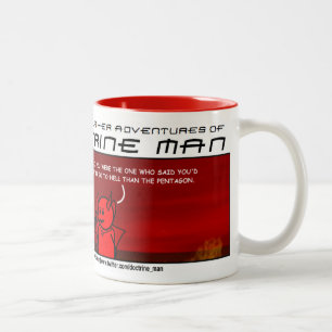 Tasse de café de "grand Satan" d'homme de doctrine
