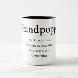 Tasse de café de Grandpoppa, peu de glacière que